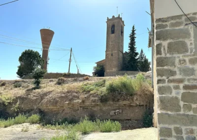 Vistas del exterior de la Casa Rural