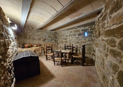 Bodega de la casa rural Cal Roseto de Palou