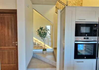 Comedor-cocina en casa rural Cal Roseto de Palou