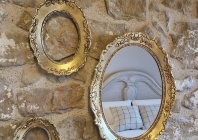 dormitorio doble de la casa rural Cal Roseto de Palou
