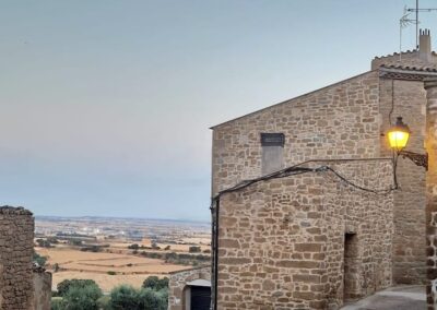 Fachada de la casa rural Cal Roseto de Palou